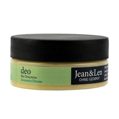 jean len deo|Jean & Len Rosemary & Ginger Deodorant Balm, Naturally Gives。